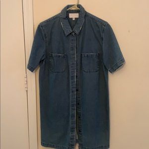 Jean mini dress